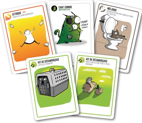 Photo de Jeu - Exploding Kittens : NSFW Edition Rose