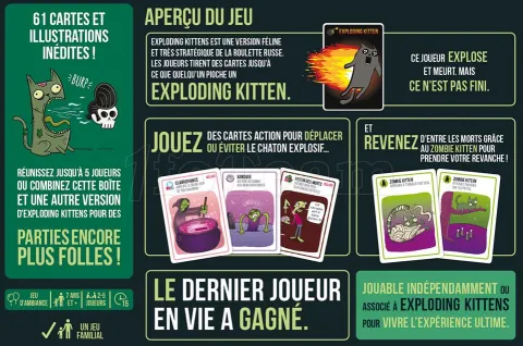 Photo de Jeu - Exploding Kittens : Zombie Kittens