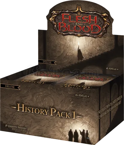 Photo de Jeu - Flesh and Blood : History Pack 1 (Display 36 Boosters) (Fr)