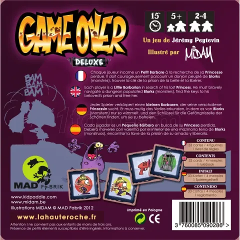 Photo de Jeu - Game Over : Deluxe