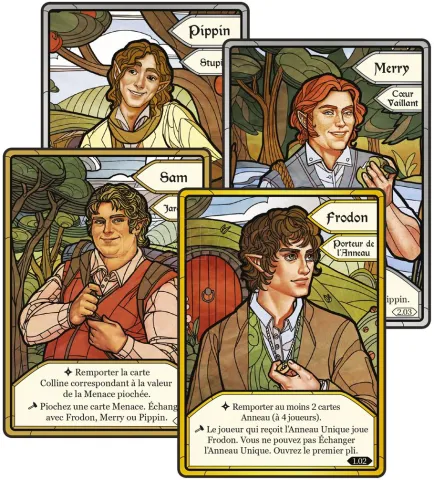 Photo de Jeu - La Communauté de L'Anneau : Jeu de Plis Coopératif