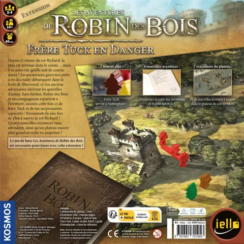 Photo de Jeu - Les Aventures de Robin des Bois :Frère Tuck (Extension)