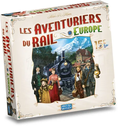 Photo de Jeu - Les Aventuriers du Rail : Europe (15eme Anniversaire)