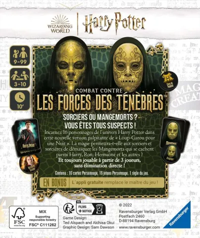 Photo de Jeu - Loup-Garou pour une Nuit : Harry Potter