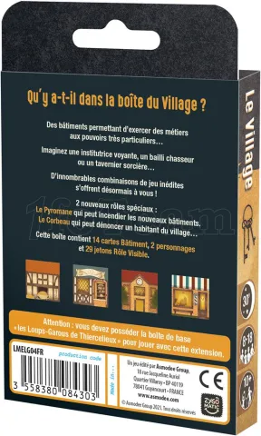 Photo de Jeu - Loups-garous de Thiercelieux : Le Village (Extension)