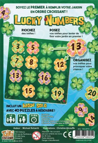 Photo de Jeu - Lucky Numbers