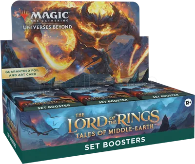Photo de Jeu - Magic the Gathering : Le Seigneur des Anneaux (Display 24 Boosters) (En)