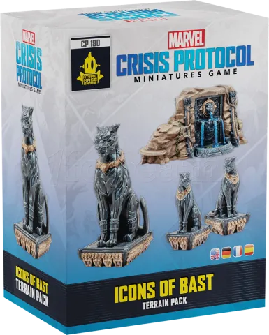 Photo de Jeu - Marvel Crisis Protocol : Icone de Bast (Terrain)
