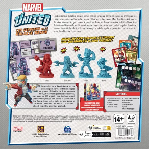 Photo de Jeu - Marvel United : Guardians of The Galaxy Remix