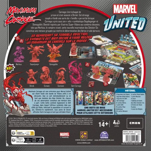 Photo de Jeu - Marvel United : Maximum Carnage