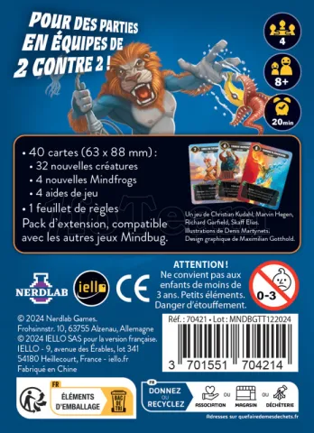 Photo de Jeu - Mindbug : Tag Team Mode 2vs2 (Fr)