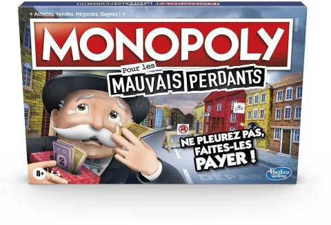 Photo de Jeu  - Monopoly : Edition Mauvais Perdants