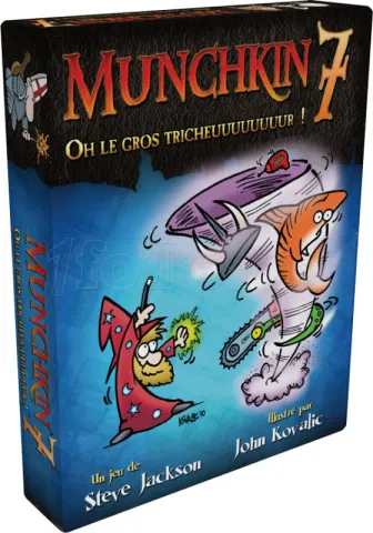 Photo de Jeu - Munchkin 7 : Oh le Gros Tricheuuuuuuuur ! (Extension)