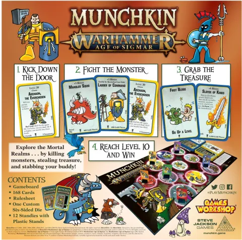 Photo de Jeu - Munchkin : Age of Sigmar (Extension)