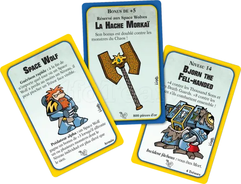 Photo de Jeu - Munchkin Warhammer 40k : Sauvagerie et Sorcellerie (Extension)