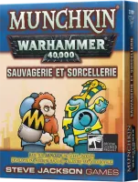 Photo de Jeux pour Joueurs Réguliers / Confirmés Edge Munchkin Warhammer 40k : Sauvagerie et Sorcellerie