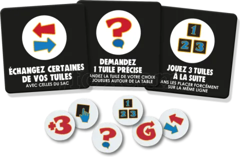 Photo de Jeu - Qwirkle Micro Extension : Super Pouvoirs