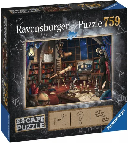 Photo de Jeu Ravensburger Escape Puzzle :  L'Observatoire Astronomique (759 pièces)