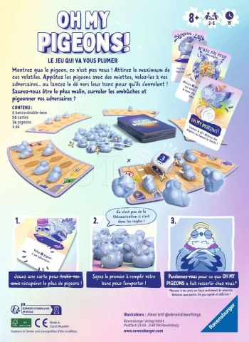 Photo de Jeu Ravensburger - Oh My Pigeons !