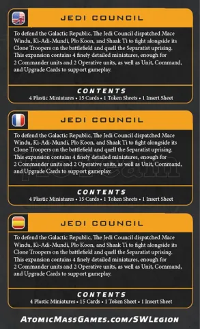 Photo de Jeu Star Wars - Legion : Jedi Council