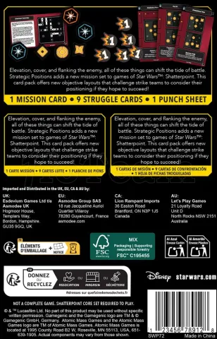 Photo de Jeu Star Wars - Shatterpoint : Positions Strategiques (Set de Mission)