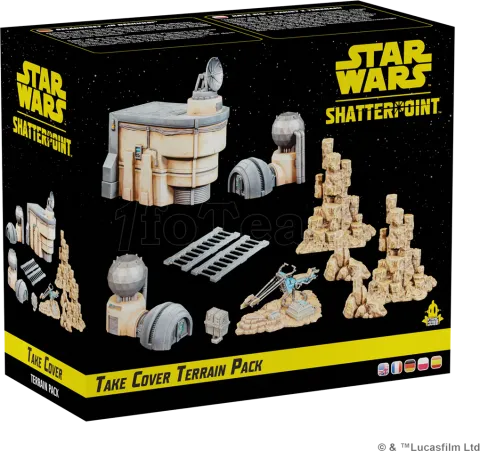 Photo de Jeu Star Wars - Shatterpoint : Set de Terrain à Couvert !