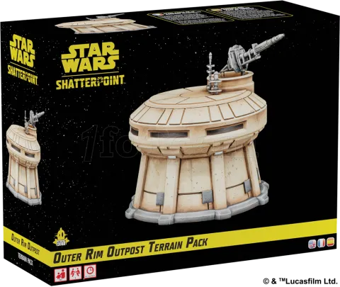 Photo de Jeu Star Wars - Shatterpoint : Set de Terrain Outer Rim OutPost