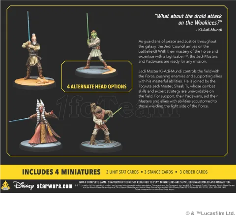 Photo de Jeu Star Wars - Shatterpoint : Wisdom of The Council (Escouade)