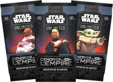 Photo de Jeu - Star Wars Unlimited : Cendres de L'empire (Display 24 Boosters) (Fr)