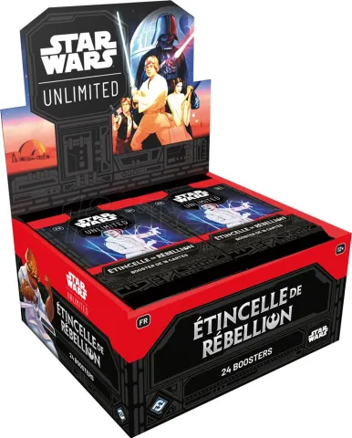 Photo de Jeu - Star Wars Unlimited : Etincelle de Rebellion (Display 24 Boosters) (Fr)