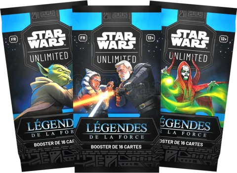 Photo de Jeu - Star Wars Unlimited : Legendes de la Force (Display 24 Boosters) (Fr)