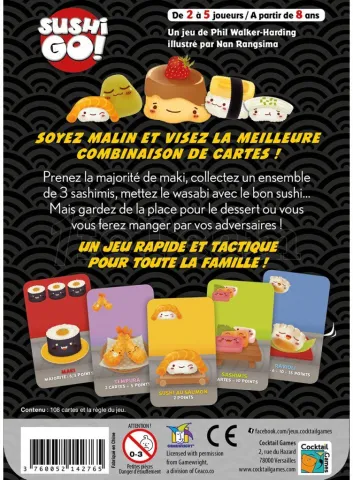 Photo de Jeu - Sushi Go