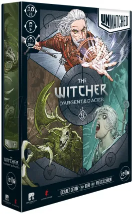 Photo de Jeu Unmatched - The Witcher : D'Argent et D'Acier (Fr)