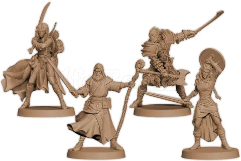 Photo de Jeu - Zombicide Black Plague : Friends and Foes (Extension)