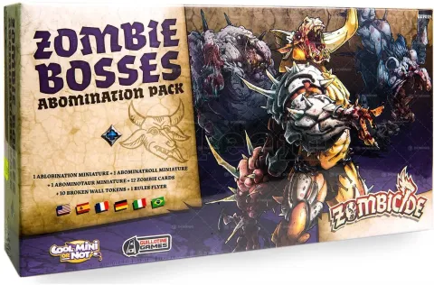 Photo de Jeu  - Zombicide Black Plague : Zombies Bosses Abomination (Pack)