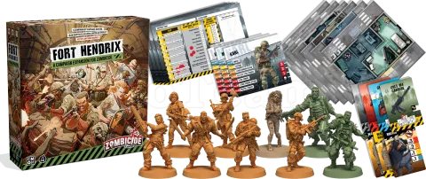 Photo de Jeu - Zombicide : Fort Hendrix (Extension)