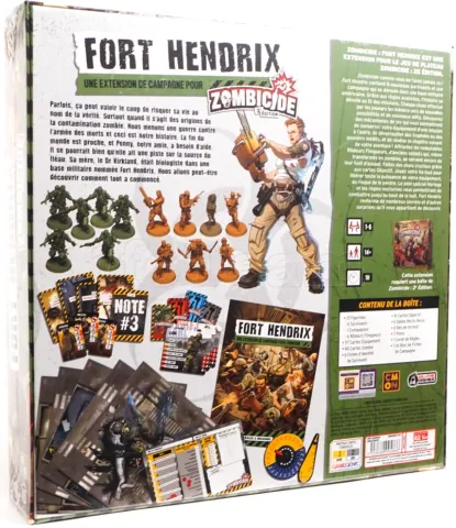 Photo de Jeu - Zombicide : Fort Hendrix (Extension)