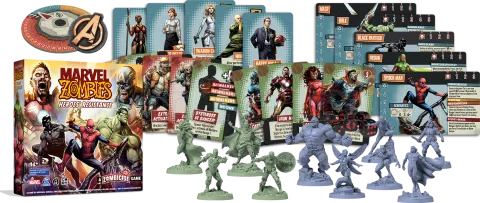 Photo de Jeu - Zombicide : Marvel Zombies (La Résistance des Heros)