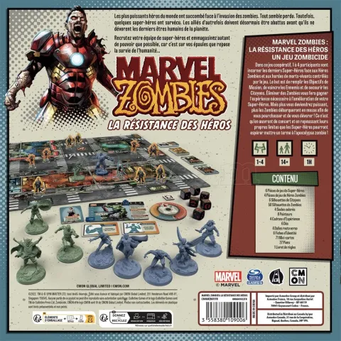 Photo de Jeu - Zombicide : Marvel Zombies (La Résistance des Heros)