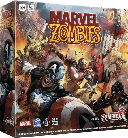 Photo de Jeu - Zombicide : Marvel Zombies (Undead Avengers)