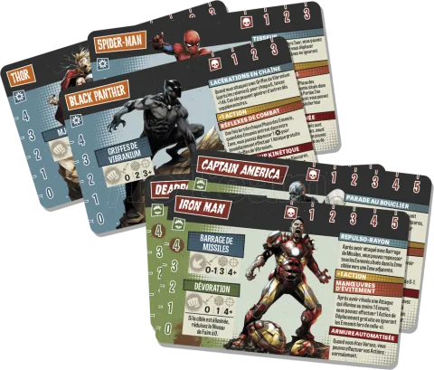 Photo de Jeu - Zombicide : Marvel Zombies (Undead Avengers)