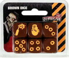 Photo de Jeu Zombicide Set de Dés Marron