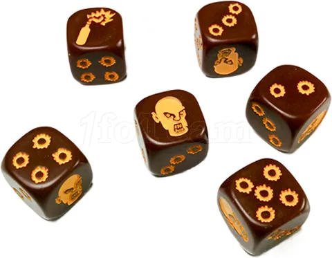 Photo de Jeu Zombicide Set de Dés Marron