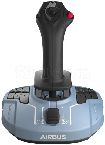 Photo de Joystick Thrustmaster TCA Officer Pack Airbus Edition avec levier de poussée