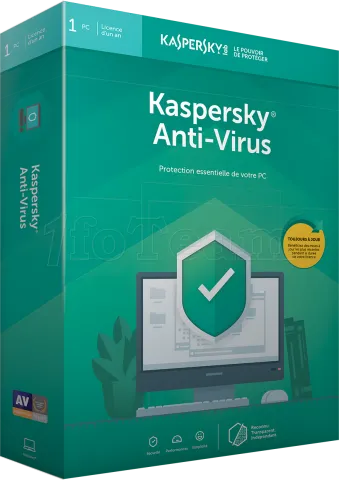 Photo de Kaspersky Antivirus 2019 - 1 PC - 1 an