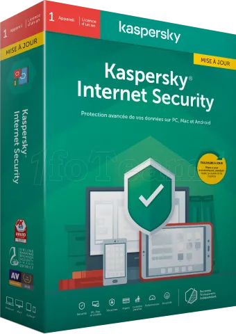 Photo de Kaspersky Internet Security - 1 appareil / 1 an (Mise à jour)