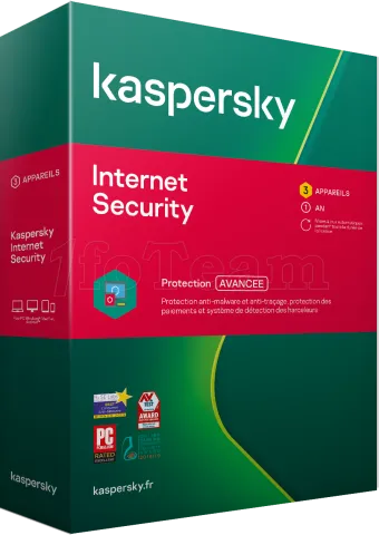 Photo de Kaspersky Internet Security - 3 appareils / 1 an