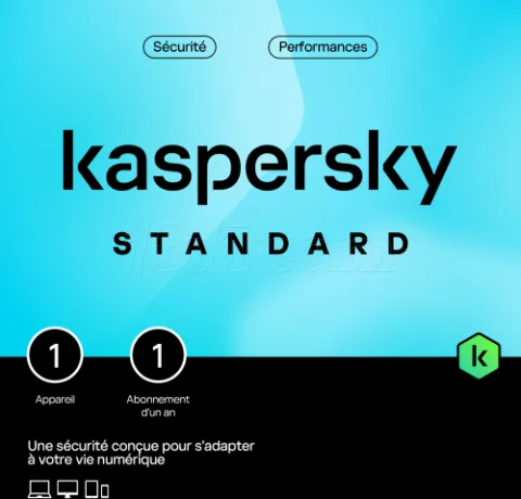 Photo de Kaspersky Standard - 1 appareil / 1 an