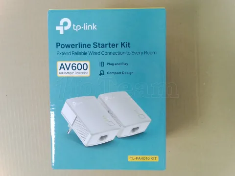 Photo de Kit 2x Mini Adaptateur CPL TP-Link TL-PA4010KIT AV 600 Mbits - SN 22550H0X03098 - ID 224733