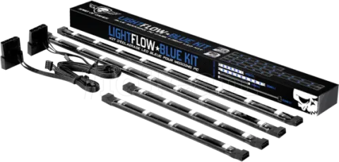 Photo de Kit Bandeaux LED Spirit of Gamer LightFlow 2x30cm + 2x15cm (Bleu)